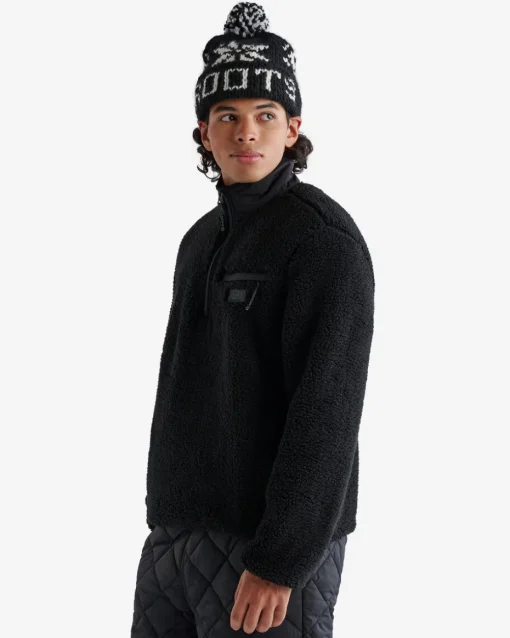 Creekside Shearling Half Zip Stein