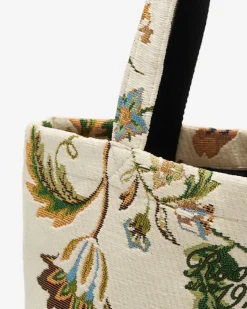 Dinner Club Jacquard Tote
