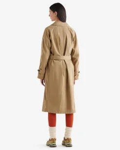 Ellison Waxed Cotton Trench