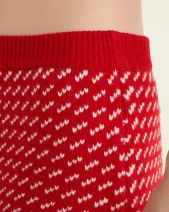 Falling Snow Mini Skirt