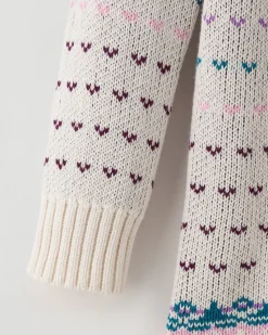 Girls Fair Isle Sweater Dress