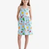 Girls Garden Print Dress