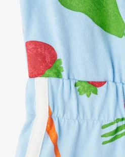 Girls Garden Print Romper