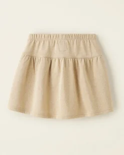 Girls Gold Sparkle Skirt