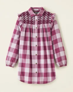 Girls Park Plaid Dress