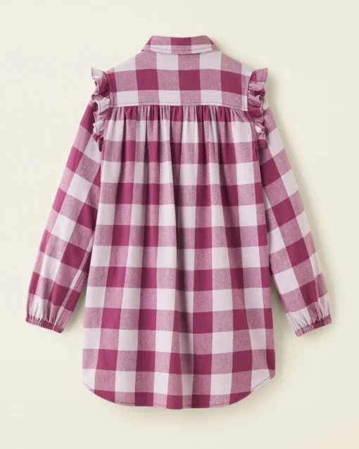 Girls Park Plaid Dress