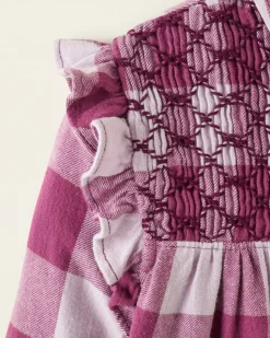 Girls Park Plaid Dress