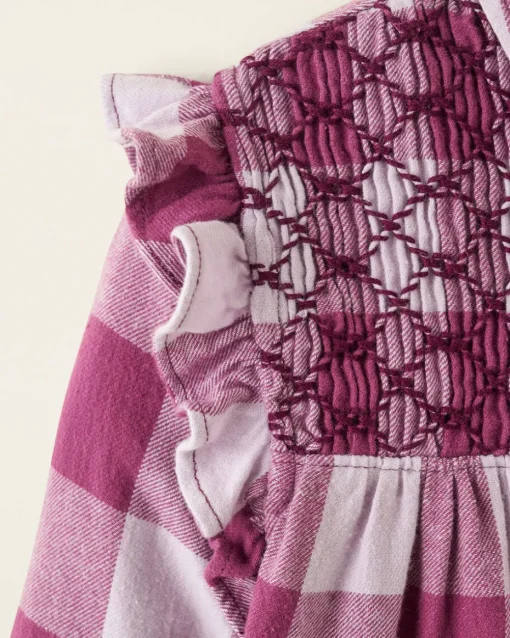 Girls Park Plaid Dress