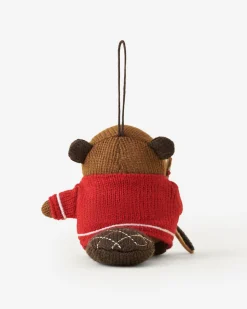 Hockey Beaver Ornament