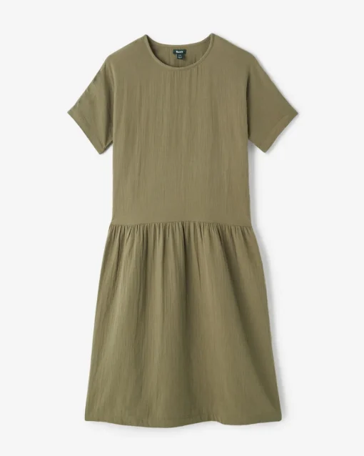 Isla Gauze Drop Waist Dress