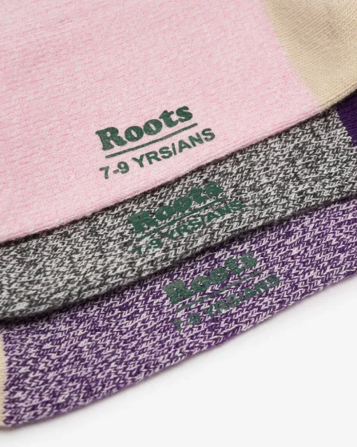 Kid Cabin Ankle Sock 3 Pack