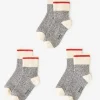 Kid Classic Cabin Ankle Sock 3 Pack