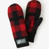 Kid Park Plaid Flip Mitt