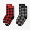 Kid Park Plaid Sock 2 Pack
