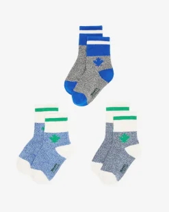 Kids Cabin Maple Sock 3 Pack