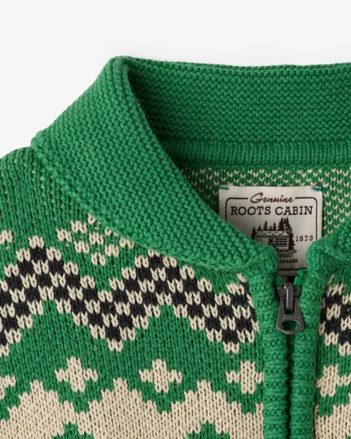 Kids Cabin Shawl Fair Isle Cardigan