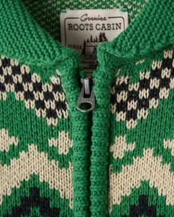 Kids Cabin Shawl Fair Isle Cardigan