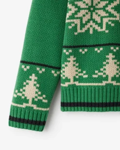 Kids Cabin Shawl Fair Isle Cardigan