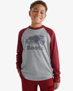 Kids Organic Cooper Baseball T-Shirt