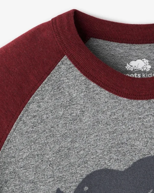 Kids Organic Cooper Baseball T-Shirt