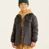 Kids Puffer Shacket