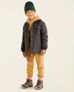Kids Puffer Shacket