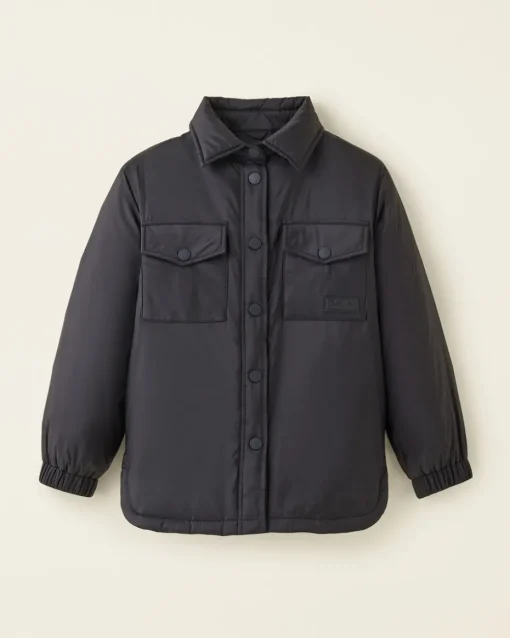 Kids Puffer Shacket