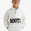 Kids Retro Microfleece Half Zip Stein