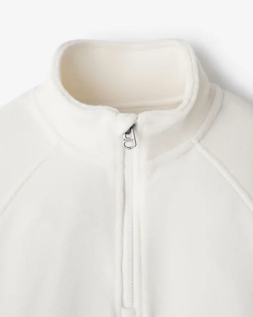 Kids Retro Microfleece Half Zip Stein