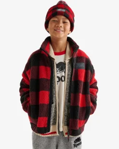 Kids Shearling Fleece Full Zip