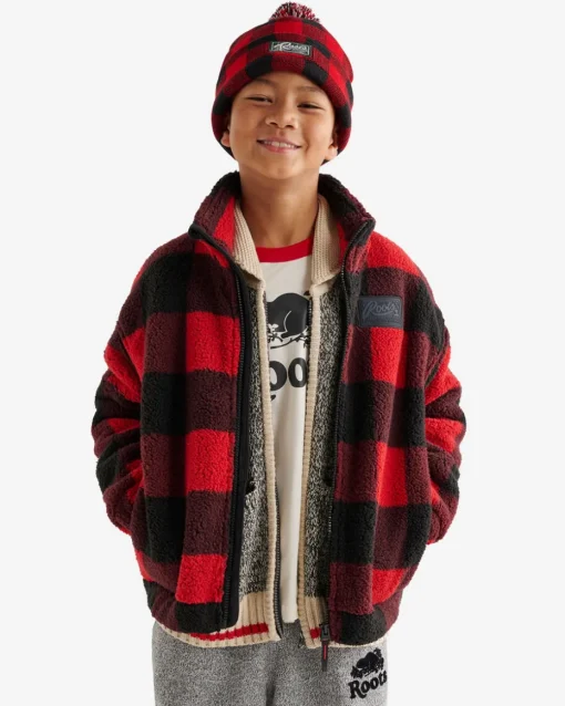 Kids Shearling Fleece Full Zip