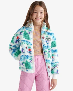 Kids Shearling Fleece Jacket