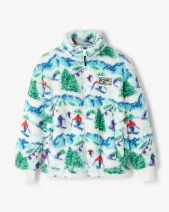 Kids Shearling Fleece Jacket