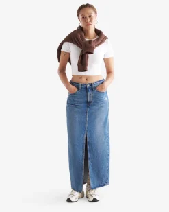 Levi's Ankle Column Skirt