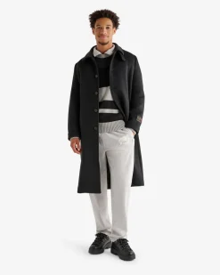 Long Wool Blend Coat