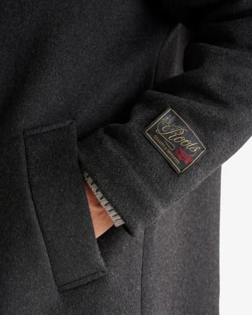Long Wool Blend Coat