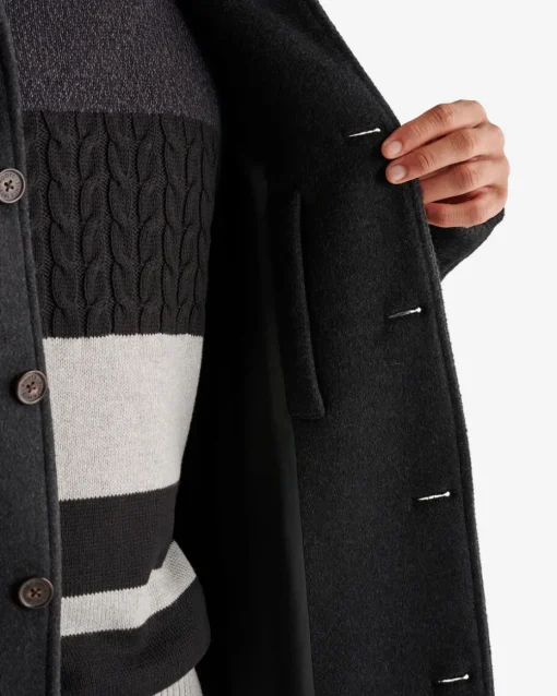Long Wool Blend Coat