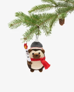 Marshmallow Hedgehog Ornament