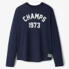 Mens 1973 Champs Raglan Long Sleeve T-Shirt