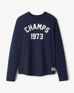 Mens 1973 Champs Raglan Long Sleeve T-Shirt