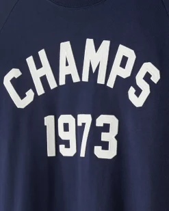 Mens 1973 Champs Raglan Long Sleeve T-Shirt