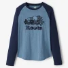 Mens Cooper Plaid Raglan Long Sleeve T-Shirt
