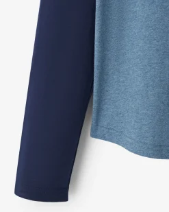 Mens Cooper Plaid Raglan Long Sleeve T-Shirt