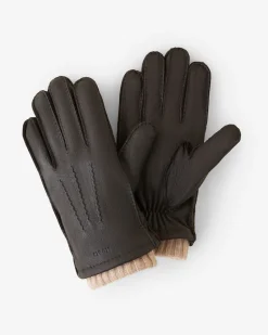 Mens Cuff Deerskin Glove