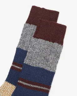 Mens Elemental Dinner Stripe Sock