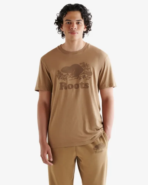 Mens Organic Cooper Beaver T-shirt