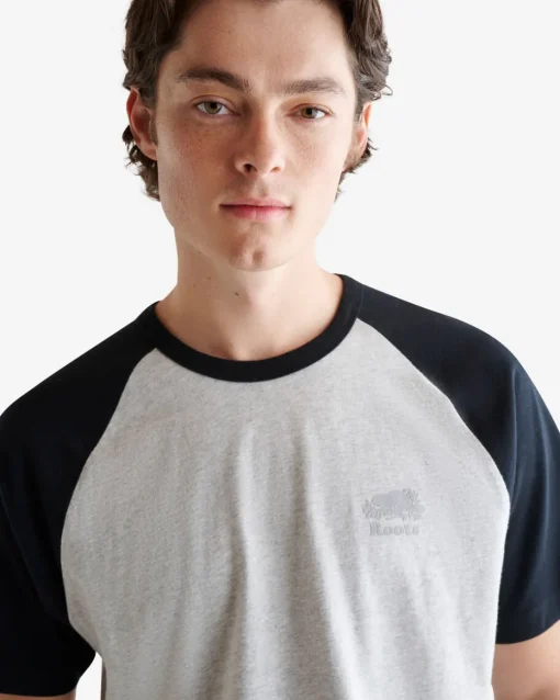 Mens Organic Cooper Blocked T-Shirt
