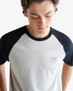 Mens Organic Cooper Blocked T-Shirt