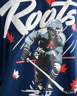 Mens Super Hockey Long Sleeve T-Shirt