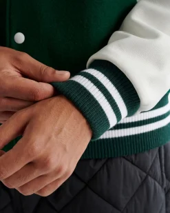 Mens Vintage Varsity Jacket